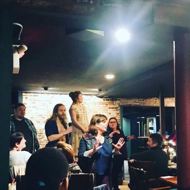 Prudencia at the Wild Colonial Pub